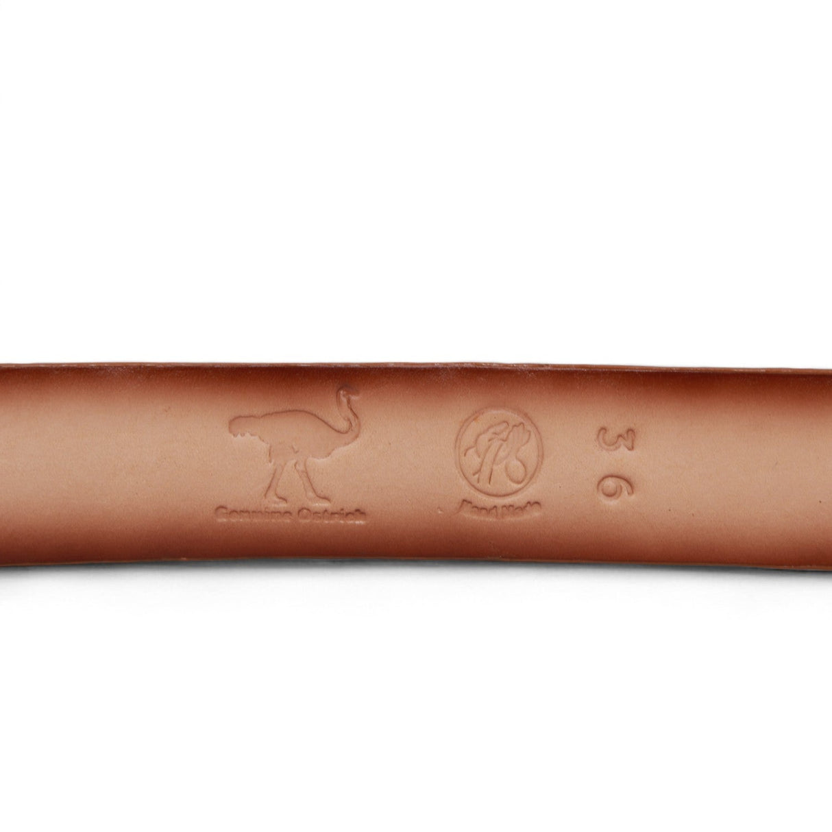 Genuine Ostrich Skin Cowboy Belt - Los Altos Boots