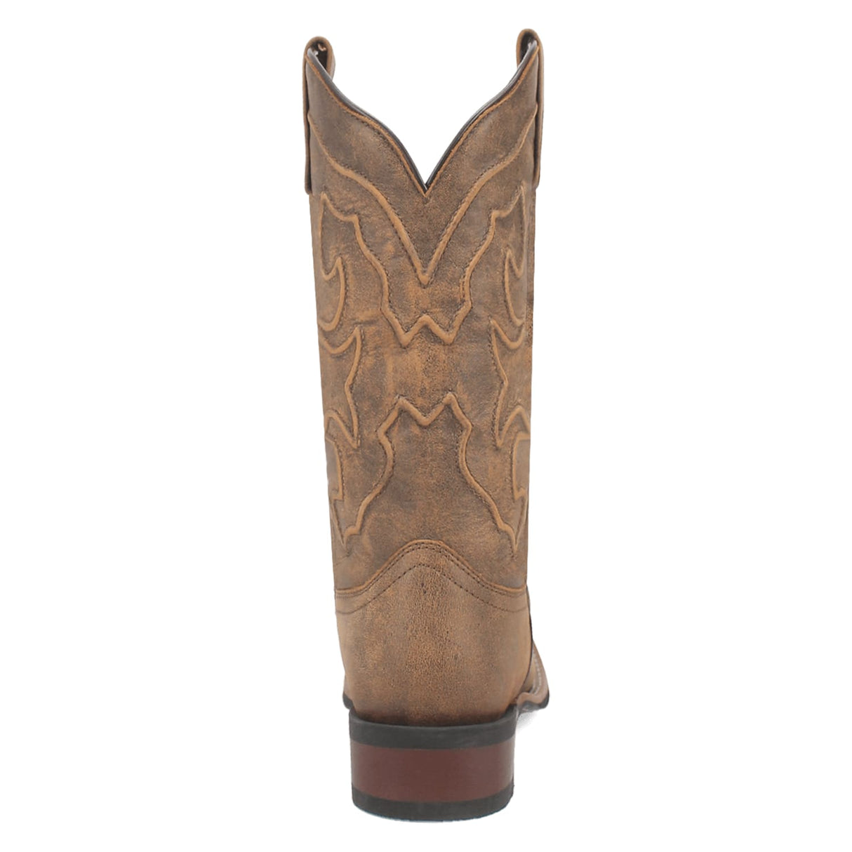 Dan Post Boots Boots Laredo Women's Megan Broad Square Toe Leather Boots - Tan 3119