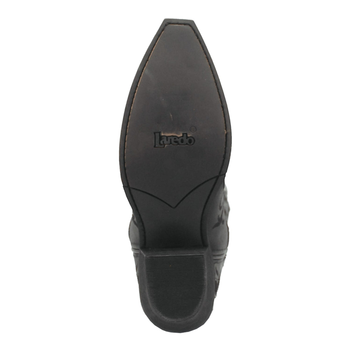 Dan Post Boots Boots Laredo Women's Night Sky Snip Toe Leather Boots - Black 52450