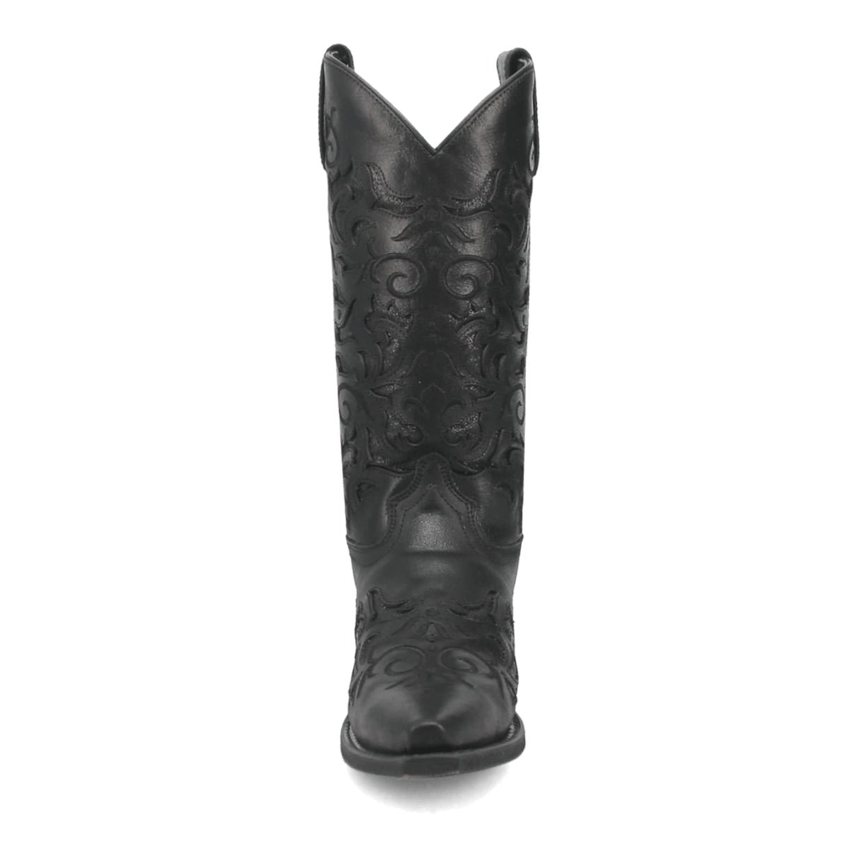 Dan Post Boots Boots Laredo Women's Night Sky Snip Toe Leather Boots - Black 52450