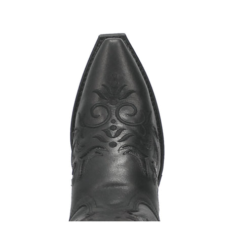 Dan Post Boots Boots Laredo Women's Night Sky Snip Toe Leather Boots - Black 52450