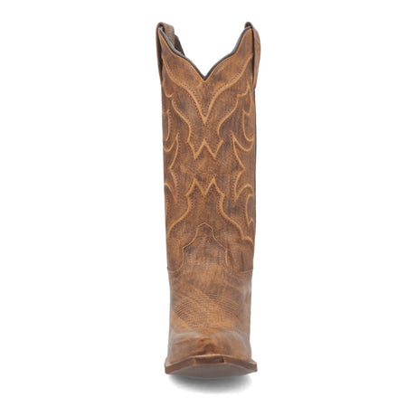 Dan Post Boots Boots Laredo Women's Reva Snip Toe Leather Boots - Honey 54267