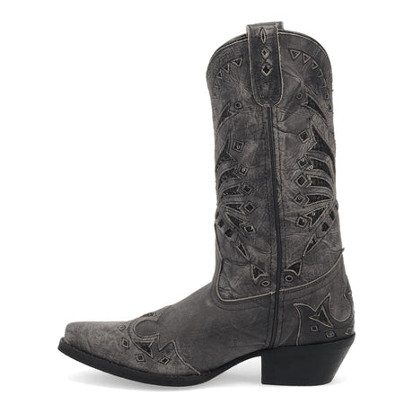 Dan Post Boots Boots Laredo Women's Stevie Snip Toe Leather Boots - Black 52120