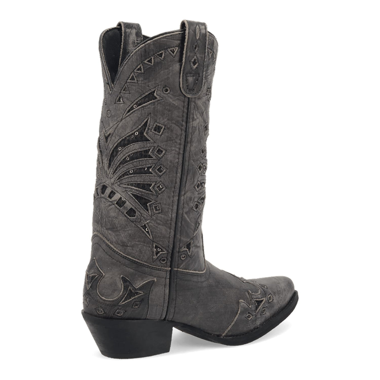 Dan Post Boots Boots Laredo Women's Stevie Snip Toe Leather Boots - Black 52120