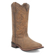 Dan Post Boots Boots Tan / 6 Laredo Women's Megan Broad Square Toe Leather Boots - Tan 3119