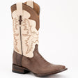 Ferrini Boots Boots Ferrini Nash Ostrich Leg Square Toe Boots 11493-10