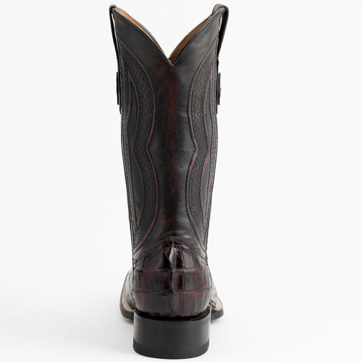 Ferrini Boots Boots Men's Ferrini Dakota Caiman Hornback Square Toe Boots 1049308