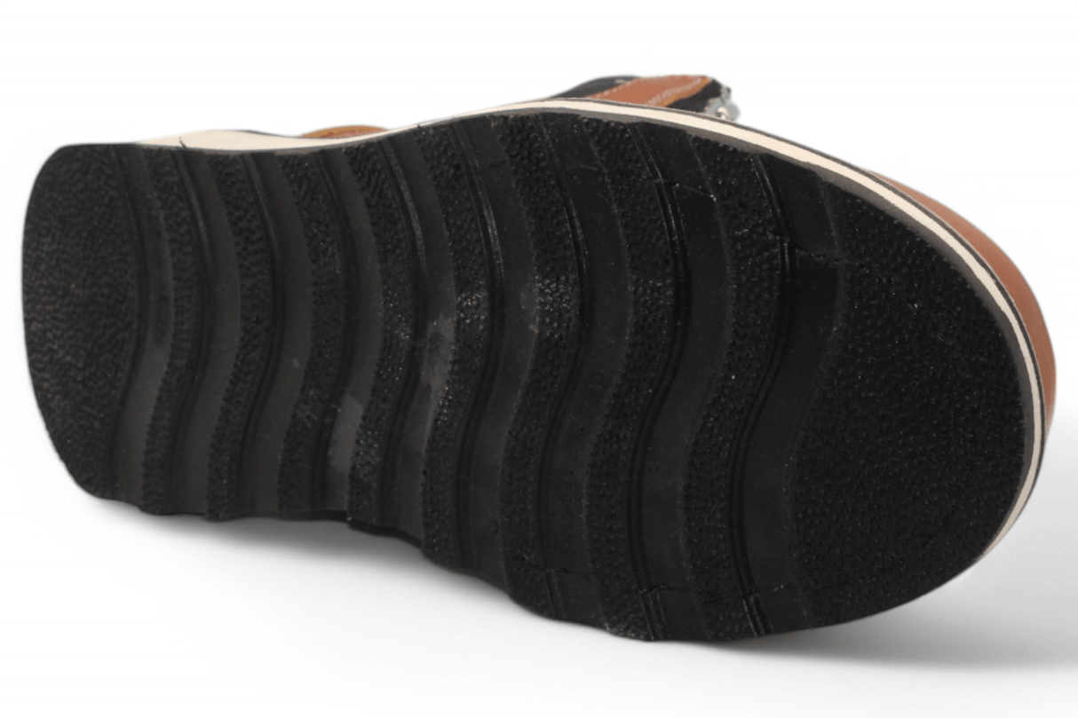 Hooch Boots Boots Men’s Genuine Leather Round Toe Work Shoes Honey Color – Hooch Boots