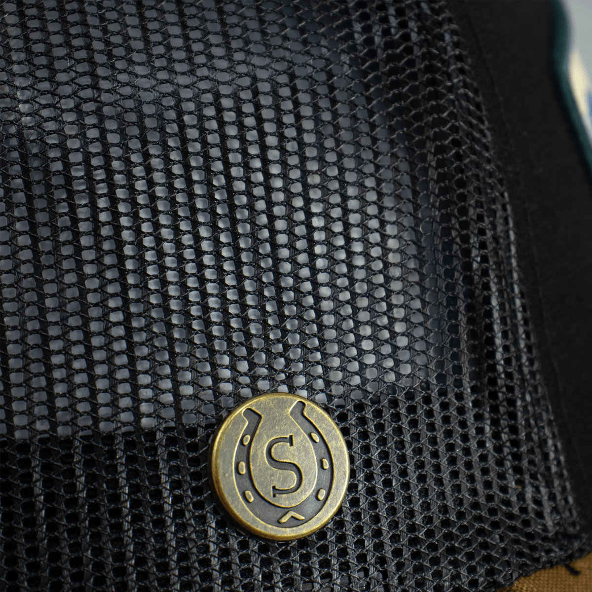 Hooch Stetson Cap Authentic Trucker Hat Original close up