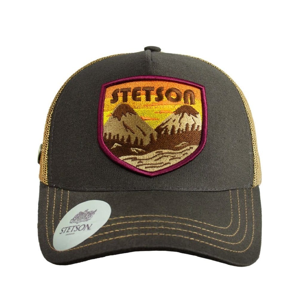 Hooch Stetson Cap Authentic Trucker Hat Original front