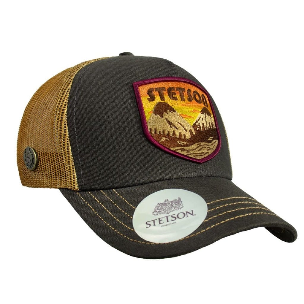 Hooch Stetson Cap Authentic Trucker Hat Original