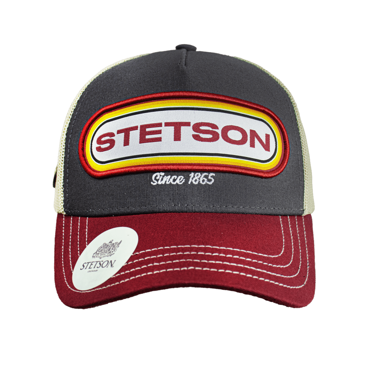 Hooch Stetson Cap Authentic Trucker Hat Original