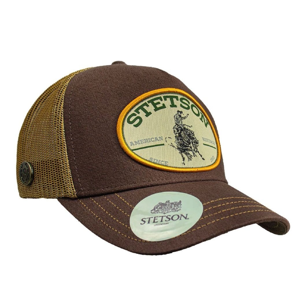 Hooch Stetson Cap Authentic Trucker Hat Original side