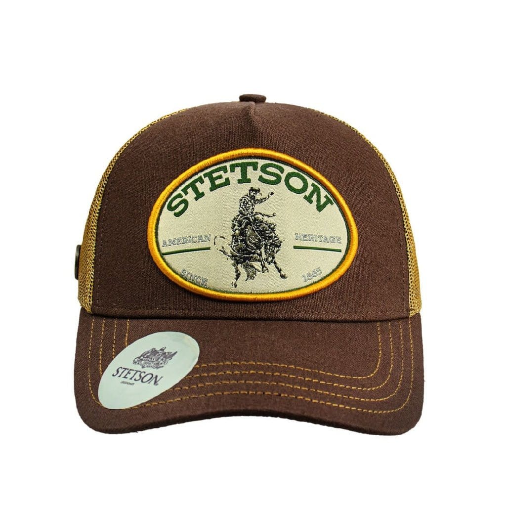 Hooch Stetson Cap Authentic Trucker Hat Original