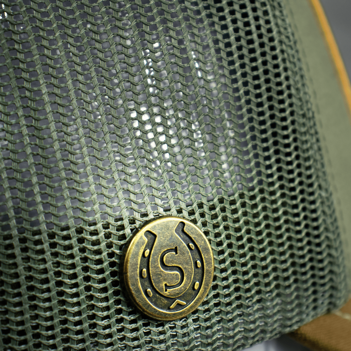 Hooch Stetson Cap Authentic Trucker Hat Original pin