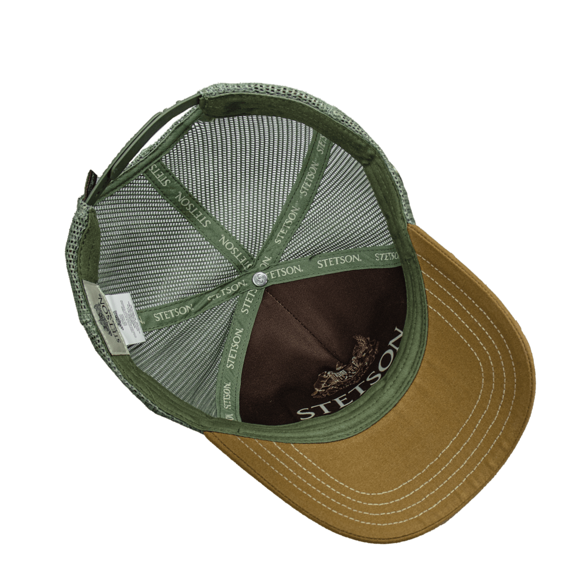 Hooch Stetson Cap Authentic Trucker Hat Original bottom