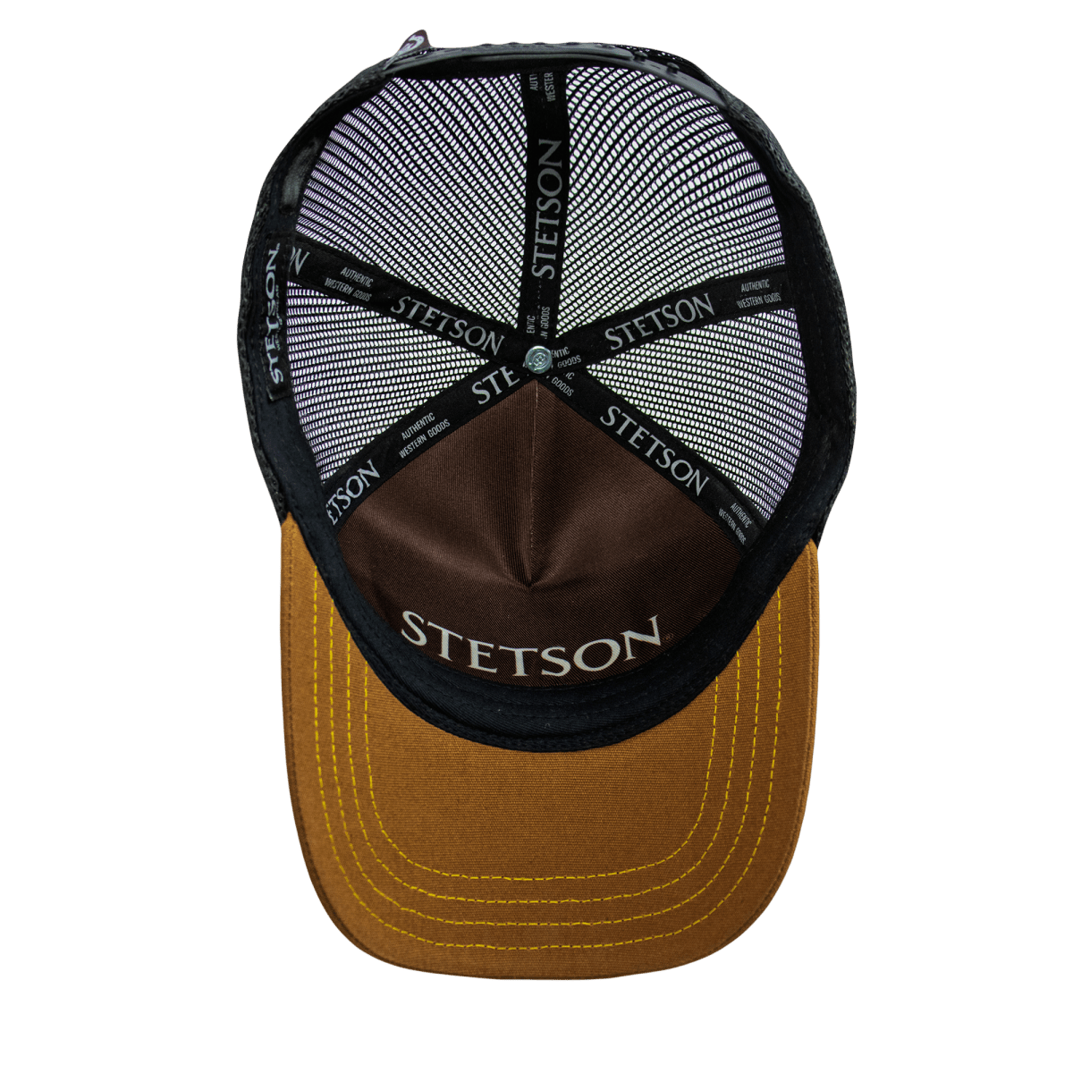 Hooch Stetson Cap Authentic Trucker Hat Original bottom