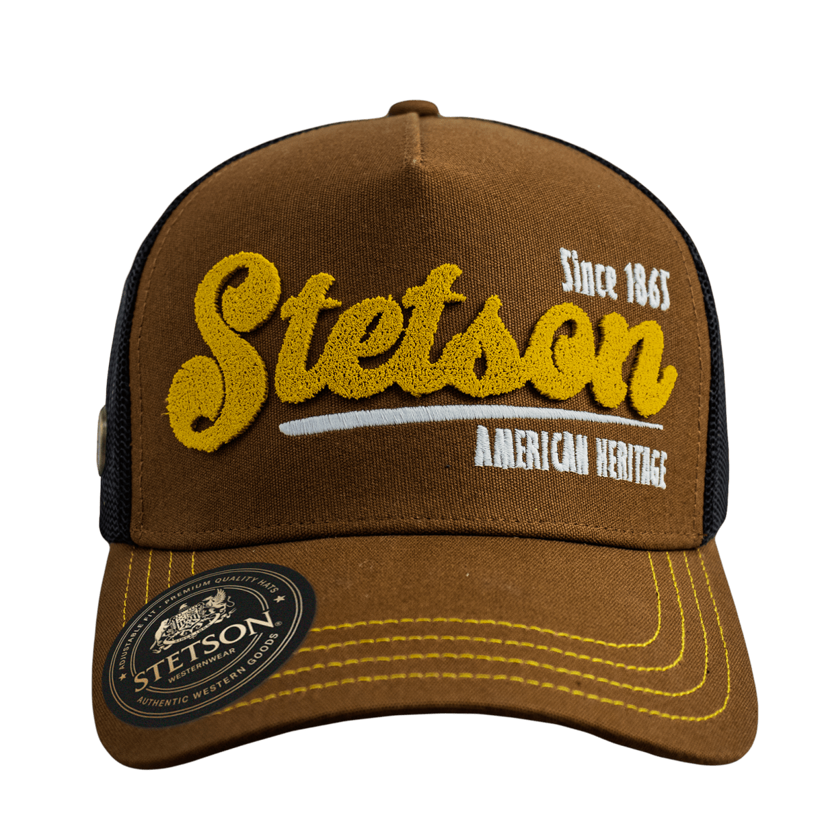 Hooch Stetson Cap Authentic Trucker Hat Original