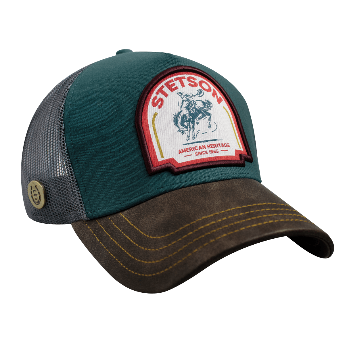 Hooch Stetson Cap Authentic Trucker Hat Original
