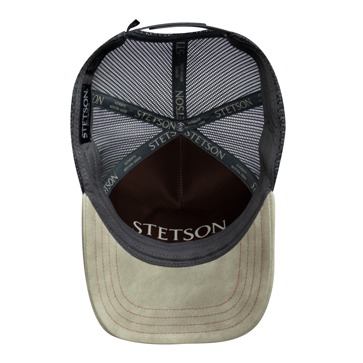 Hooch Stetson Cap Authentic Trucker Hat Original bottom