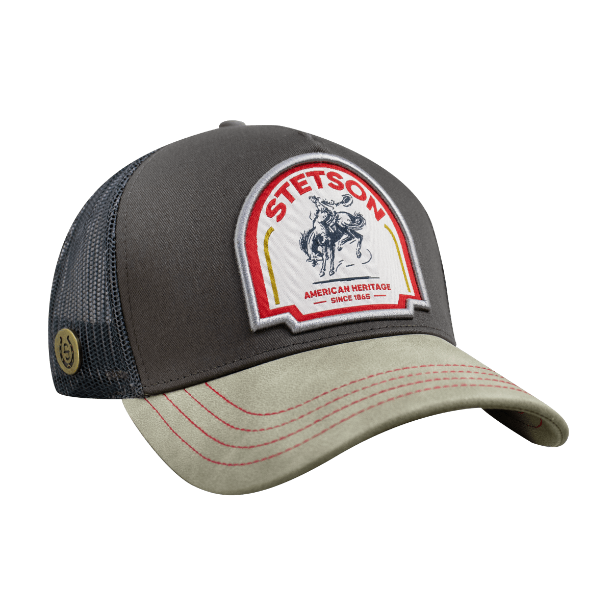 Hooch Stetson Cap Authentic Trucker Hat Original