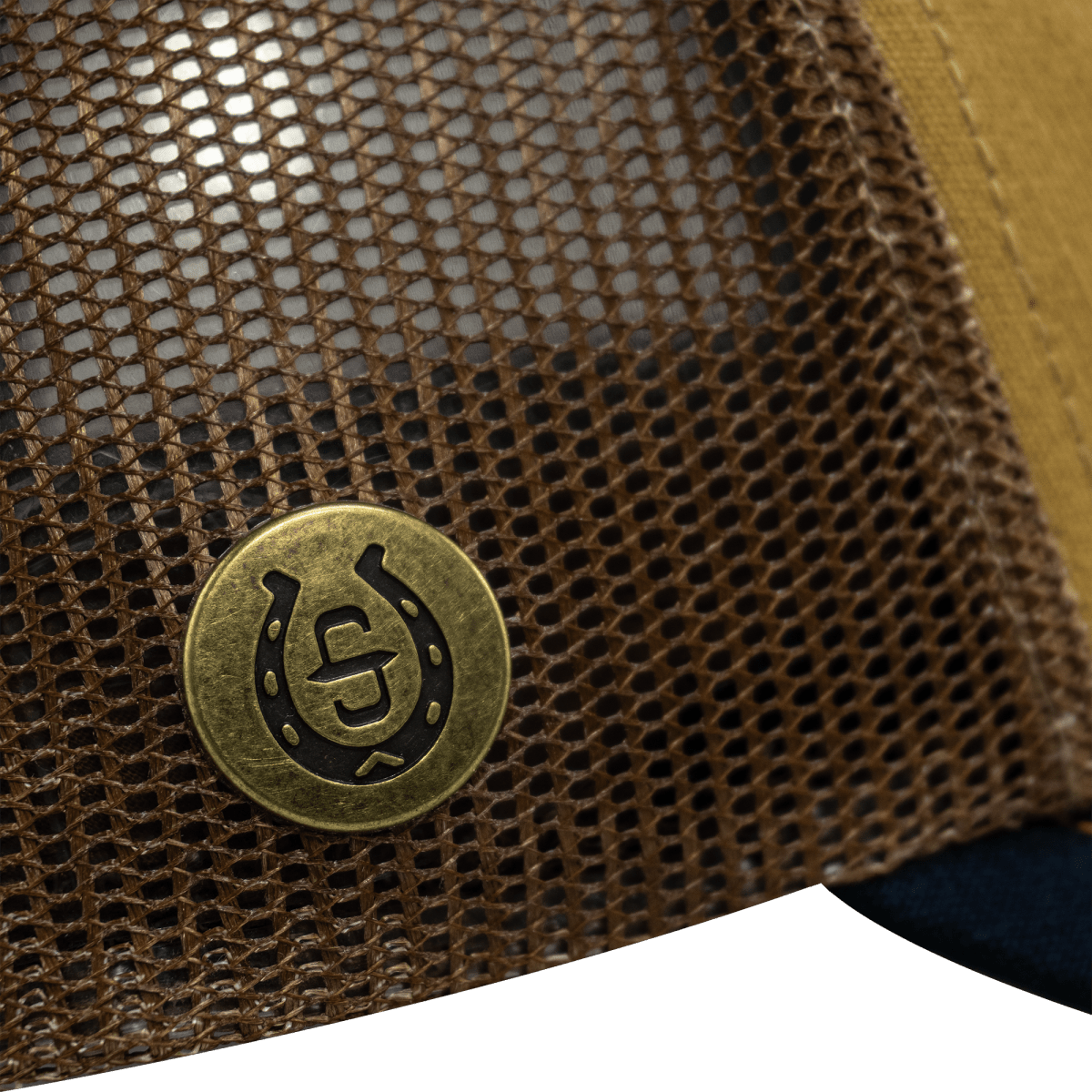 Hooch Stetson Cap Authentic Trucker Hat Original pin