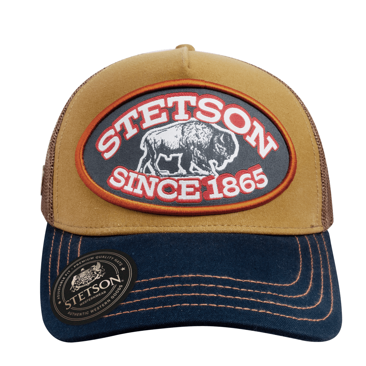 Hooch Stetson Cap Authentic Trucker Hat Original
