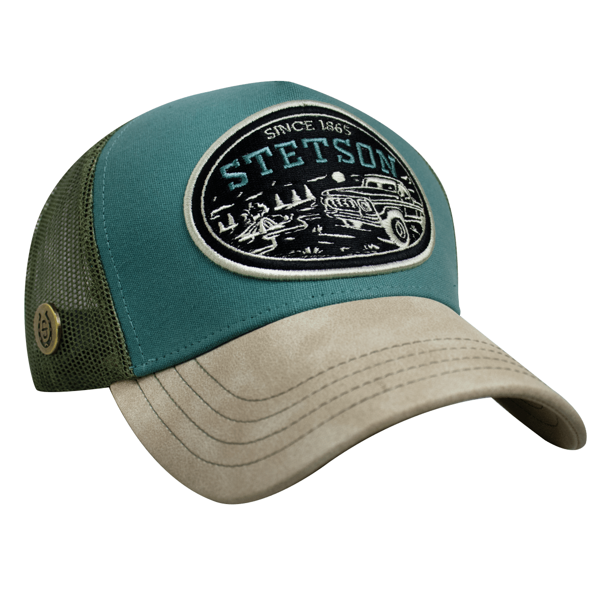 Hooch Stetson Cap Authentic Trucker Hat Original