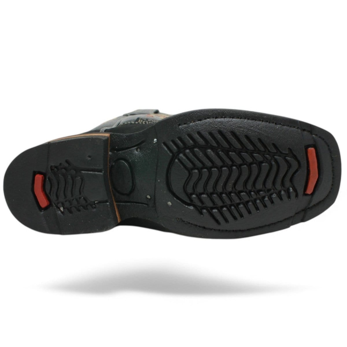 La Carreta Boots Kid's Genuine Leather Square Toe Cowboy Boots