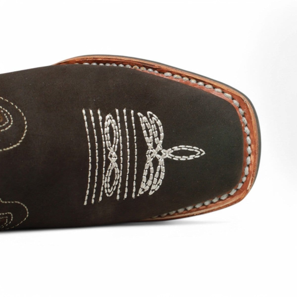 La Carreta Boots Kid's Genuine Leather Square Toe Cowboy Boots