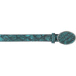 Los Altos Boots Belts 32 Men's Los altos Monster Fish Cowboy Belt C11U1008