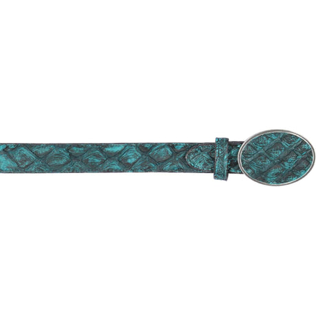 Los Altos Boots Belts 32 Men's Los altos Monster Fish Cowboy Belt C11U1008