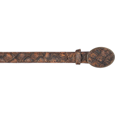 Los Altos Boots Belts 32 Men's Los altos Monster Fish Cowboy Belt C11U1088