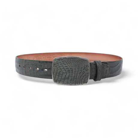 Los Altos Boots Belts Men's Los altos Caiman Belly Cowboy Belt C11A8209