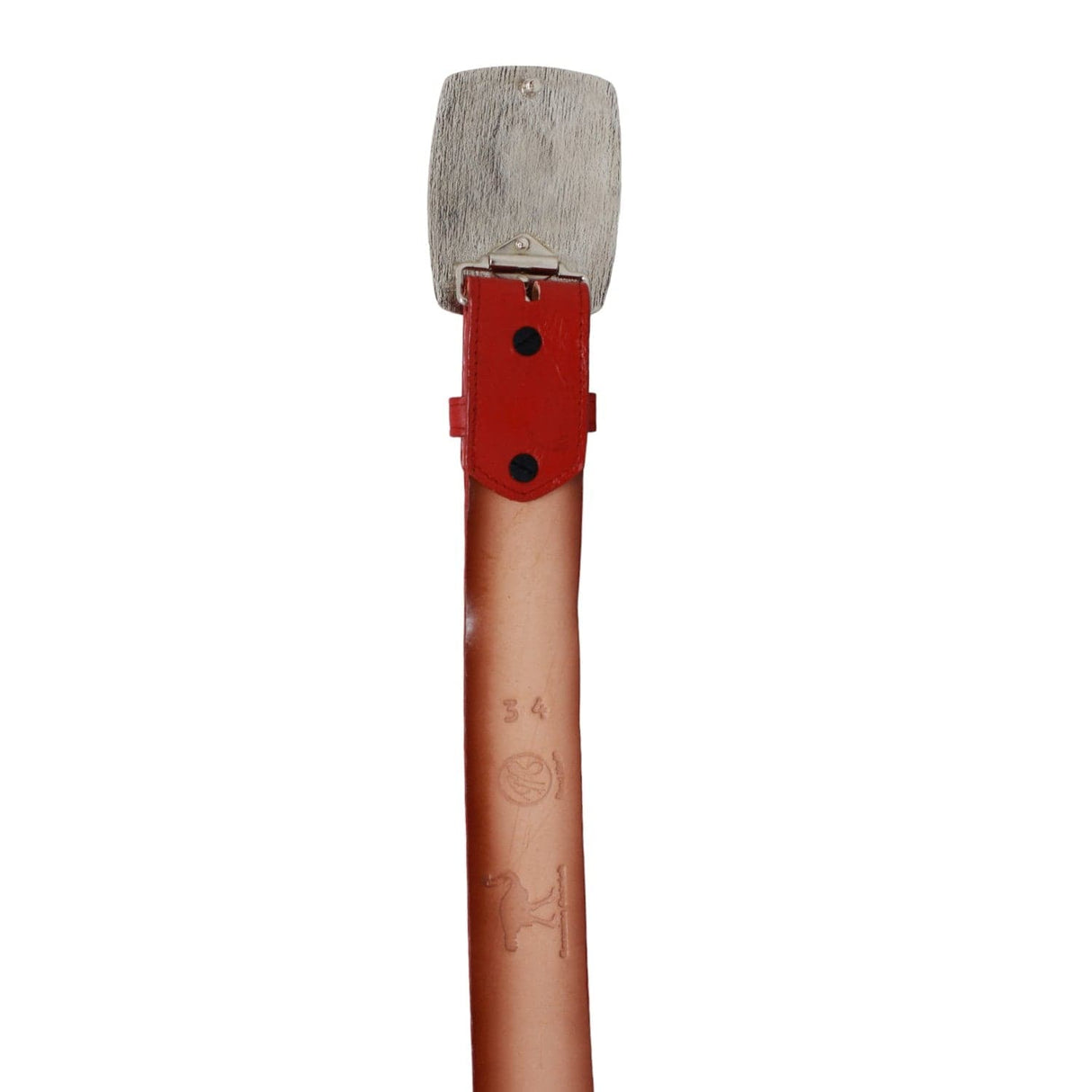 Genuine Ostrich Skin Cowboy Belt Red Color - Los Altos Boots