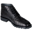 Los Altos Boots Shoes Black / 6 Men's Original Exotic Caiman Hornback Skin Shoes LAB-ZA20602