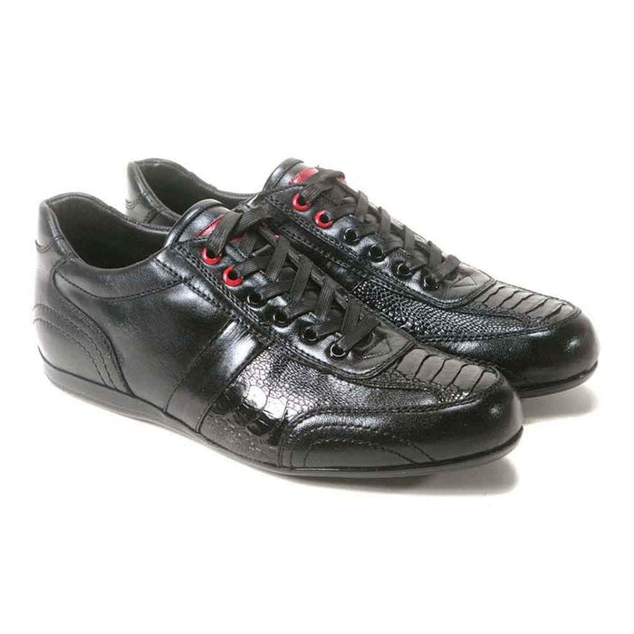 Los Altos Boots Shoes Men's Original Ostrich Leg Skin Casual Shoe ZC091905