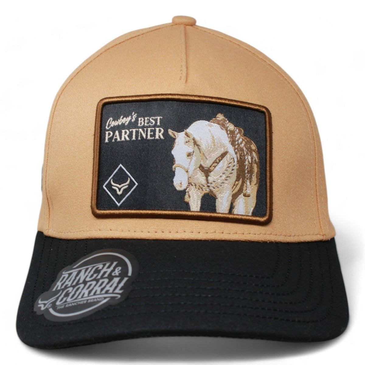 Ranch Corral Trucker Hat Cowboy's Best Partner –