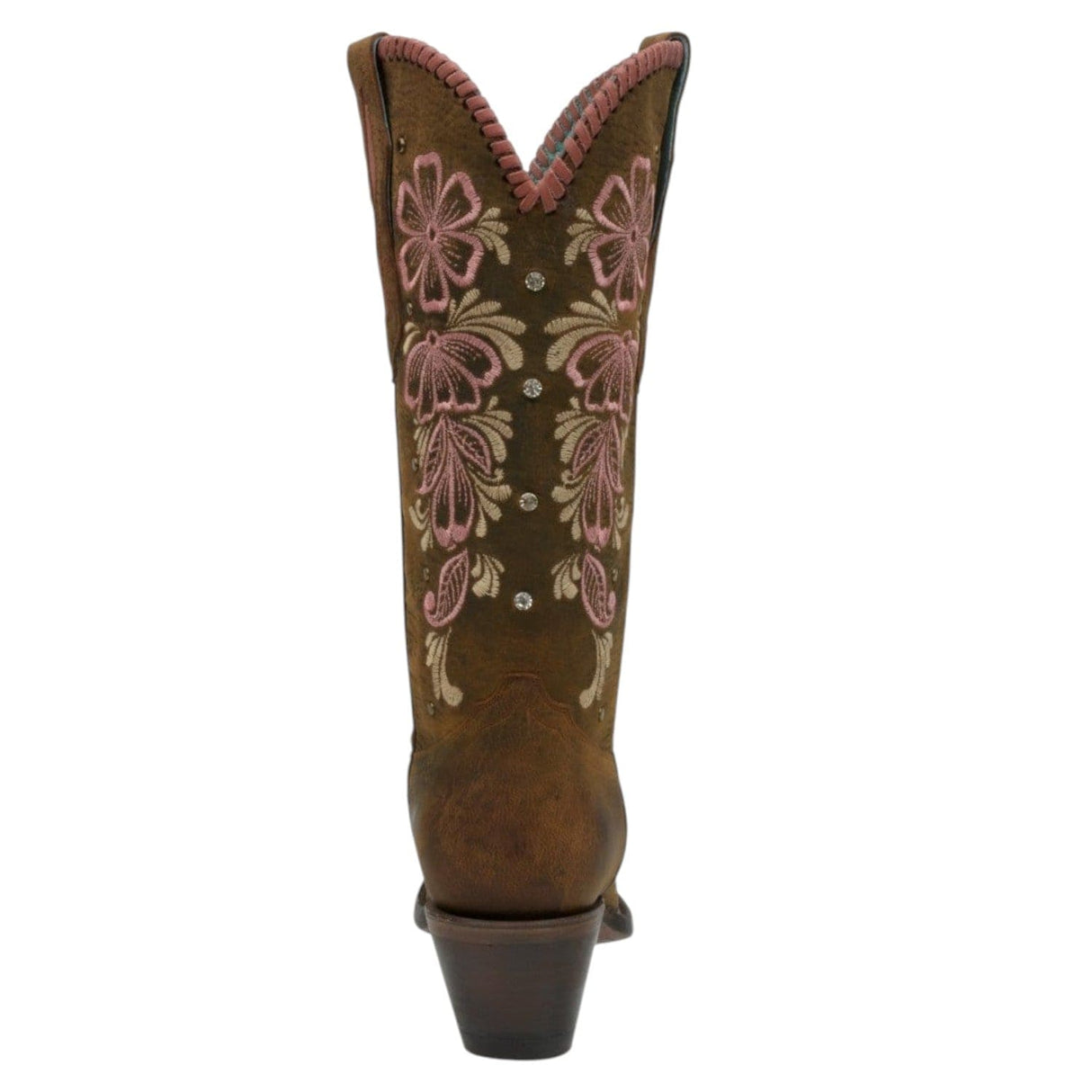 Rudel & Co. Boots Women's Genuine Leather Snip Toe Boots Walnut and Pink Color- Ive West