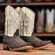 Tanner Mark Boots Boots Brown / 7 Tanner Mark Kid's Leather Square Toe Boots - The Huckleberry