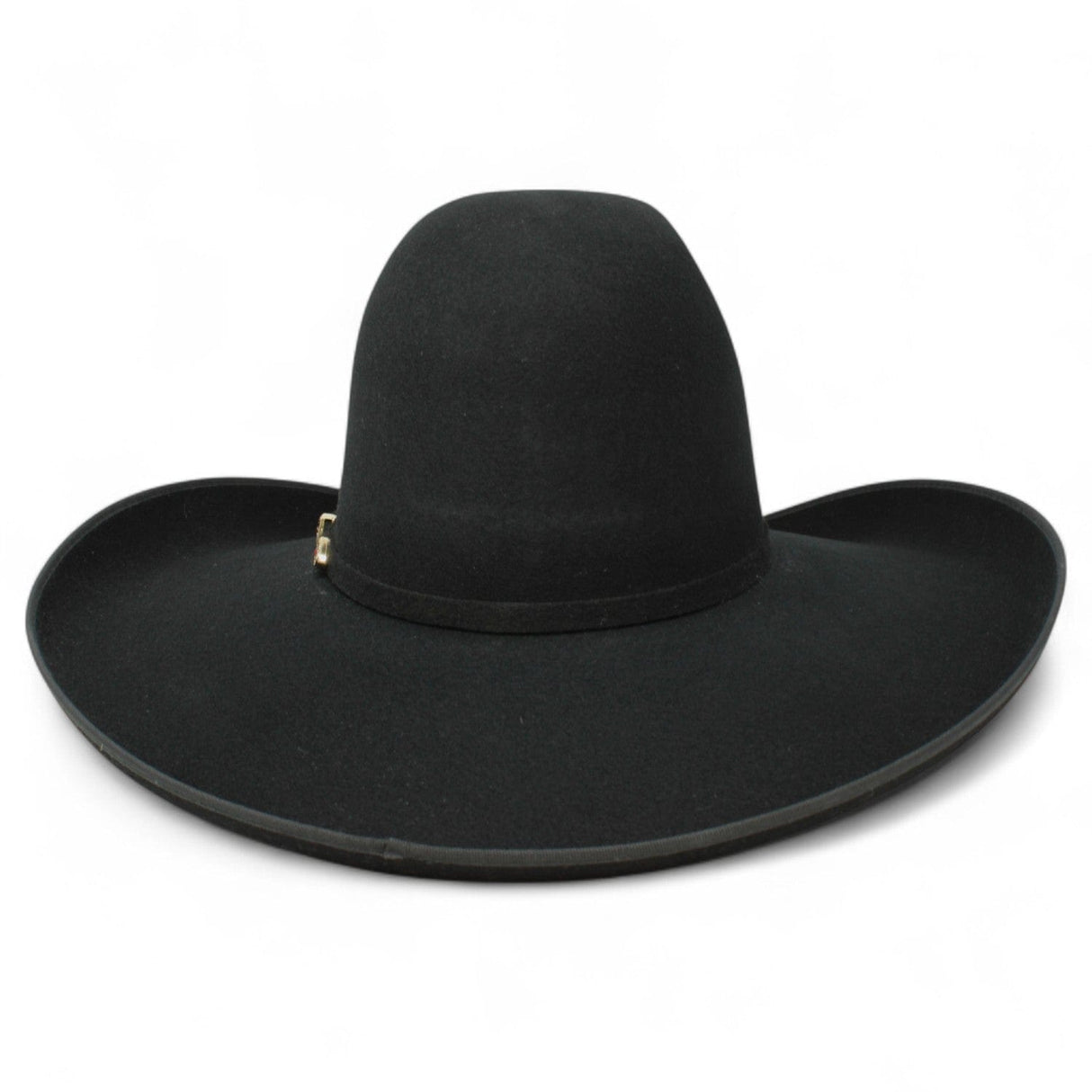 Tombstone Hats Tombstone 20X Cowboy Felt Hat High Crown Shape Cassidy - Black