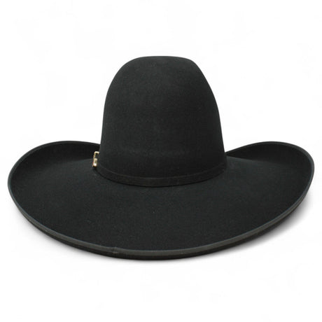 Tombstone Hats Tombstone 20X Cowboy Felt Hat High Crown Shape Cassidy - Black