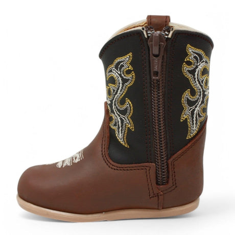 White Diamonds Boots Boots Baby Genuine Leather Round Toe Boots