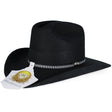 White Diamonds Boots Hats Black / 6 1/4 White Diamonds Kid Cowboy Hat-Black WD-702