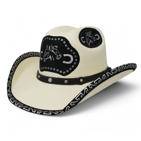 White Diamonds Boots Hats Black / M White Diamonds Boys Cowboy Hat LC- SRNBoys