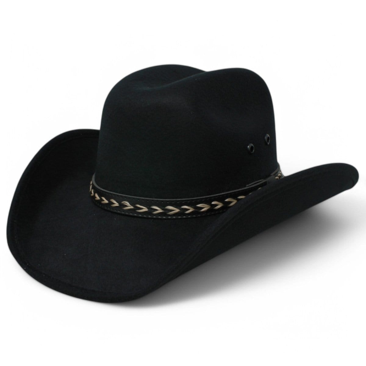 White Diamonds Boots Hats Black / S White Diamonds Boys Cowboy Hat