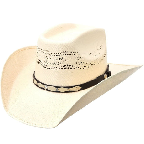 White Diamonds Boots Hats Natural / 6 1/4 White Diamonds Kid Marlboro Cowboy Hat-Natural WD-700