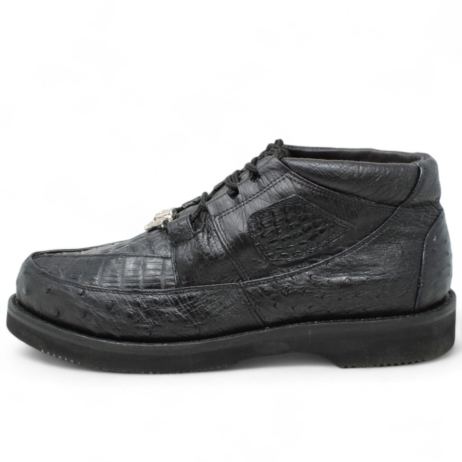Wild West Boots Shoes Men's Wild West Boots Caiman and Ostrich Skin Shoe 2ZA050205