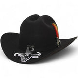 Cuernos Chuecos Hats Black / 6 3/4 Cuernos Chuecos 6X Cowboy Felt Hat CC-0503