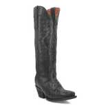 Dan Post Boots Boots Black / 6 Dan Post Women's Hallie Snip Toe Leather Tall Boots - Black DP4027